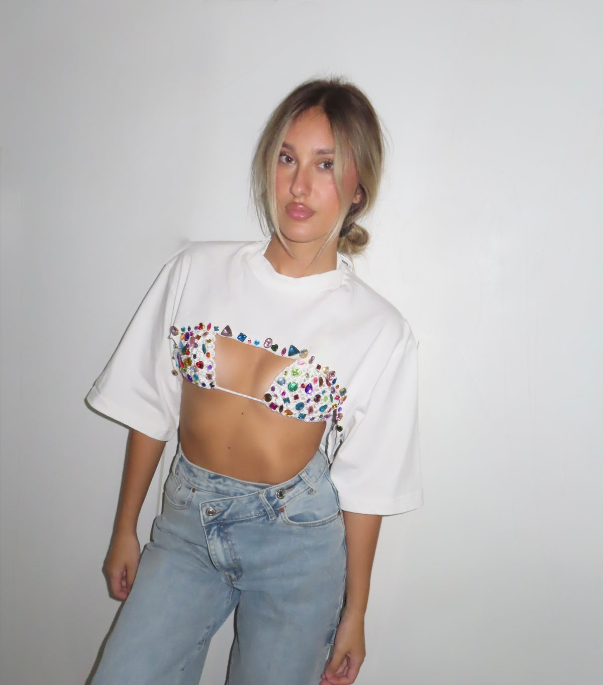 Combo bra + t shirt