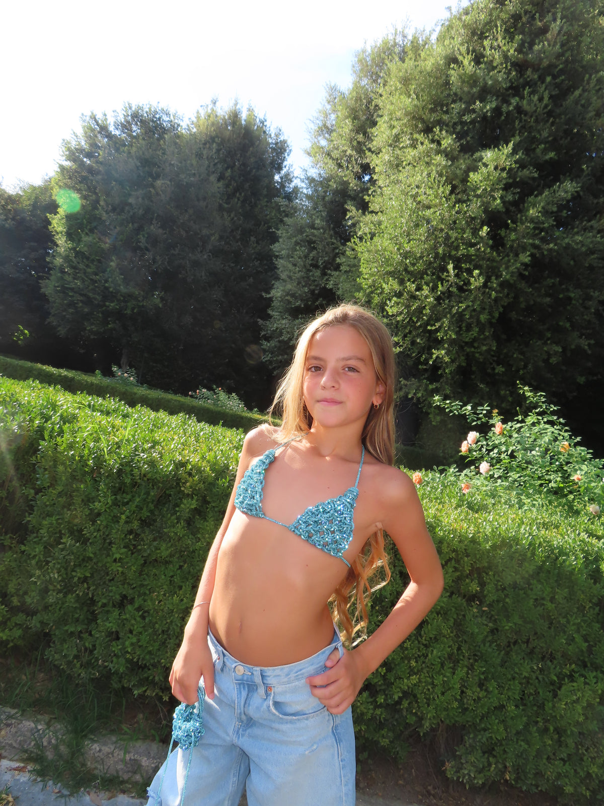 BRA kids celeste