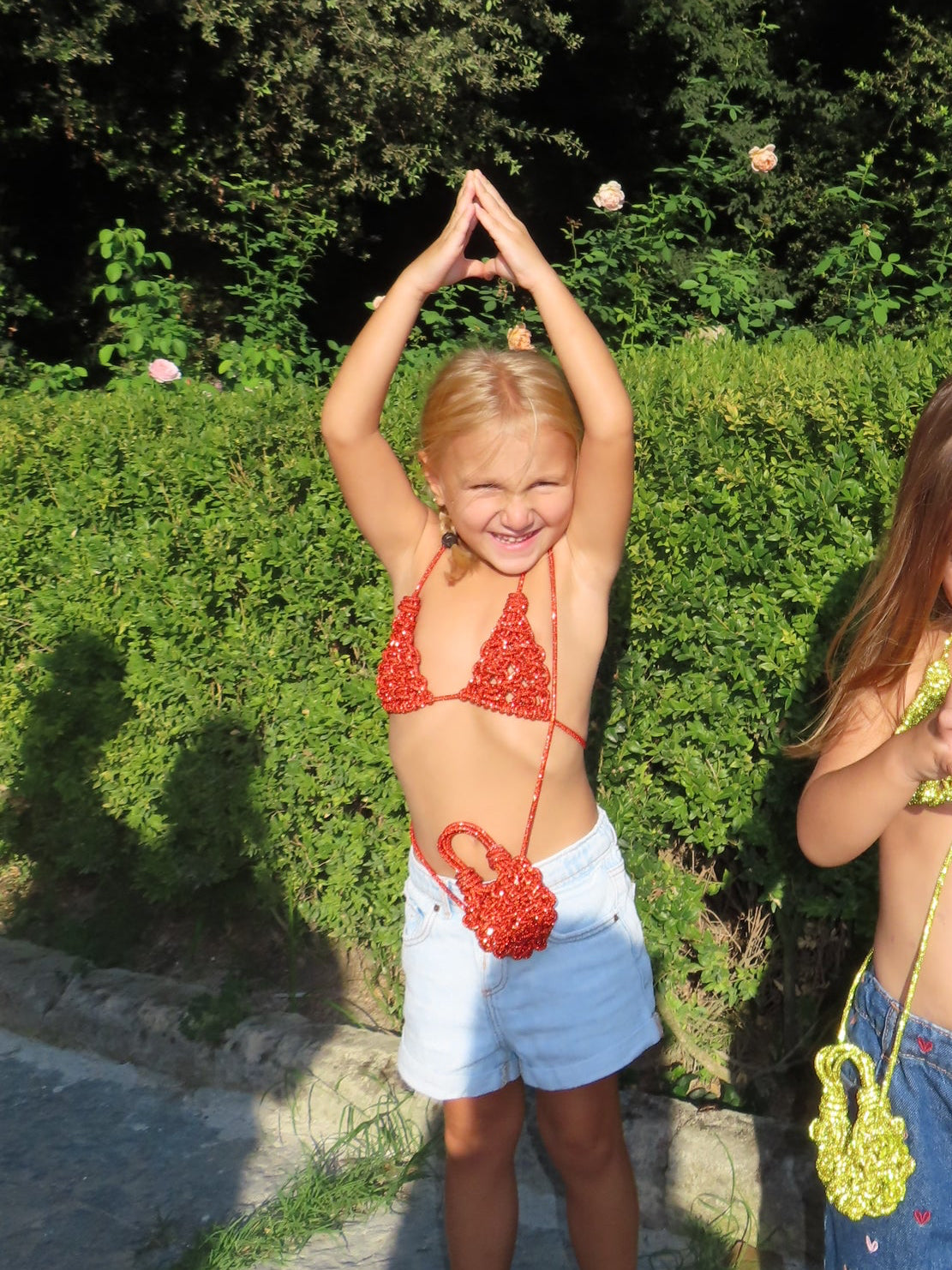 BRA kids arancione